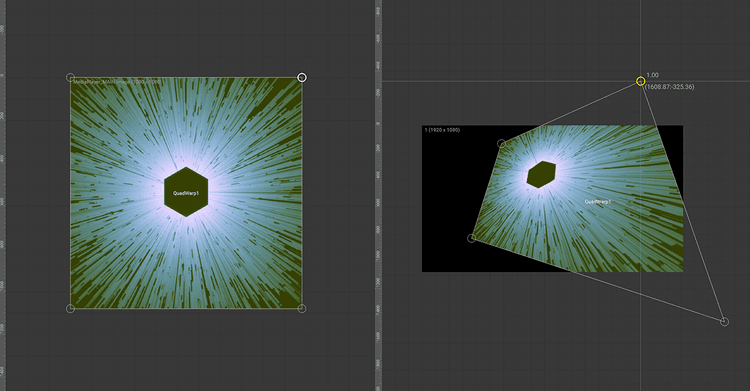 Screenberry's Patch Editor interface displaying manual calibration & warping tools