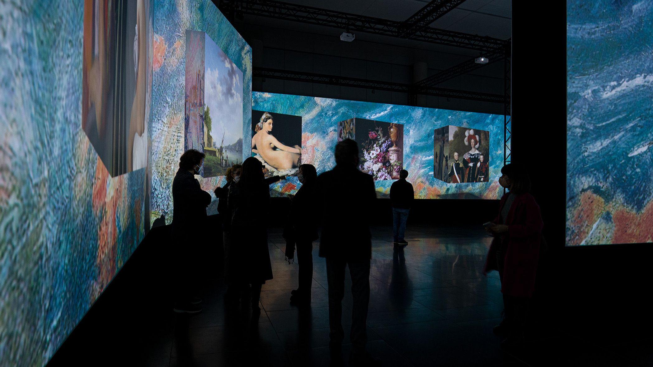 Impresionistas multimedia exhibition