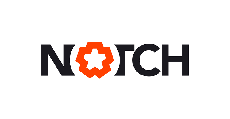 Notch logo, representing Screenberry's seamless integration with Notch for enhanced visual effects and real-time graphics in video production and live events