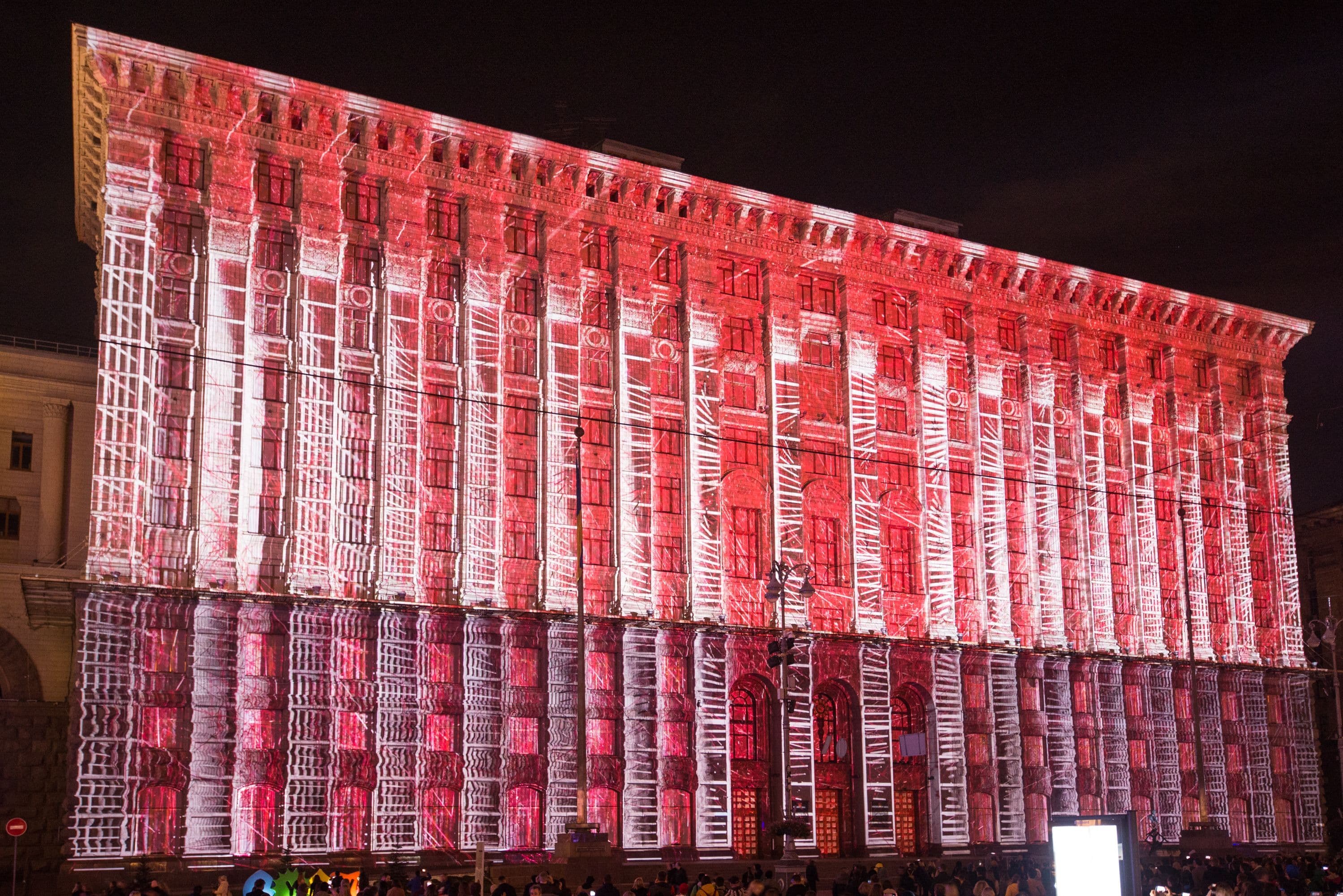 Video mapping show at KLF2019