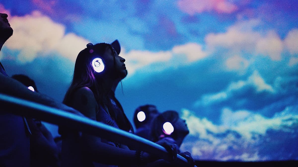 Experience dome at Halo Outpost Discovery event